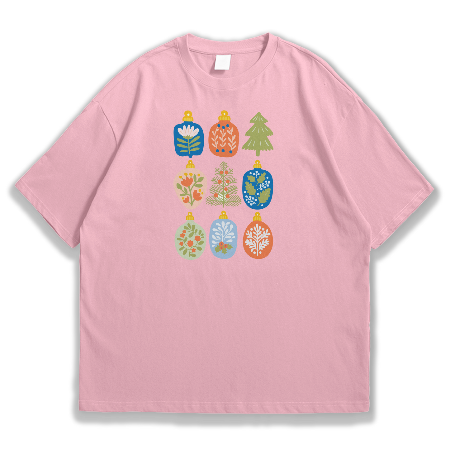 Camiseta Esferas Navideñas