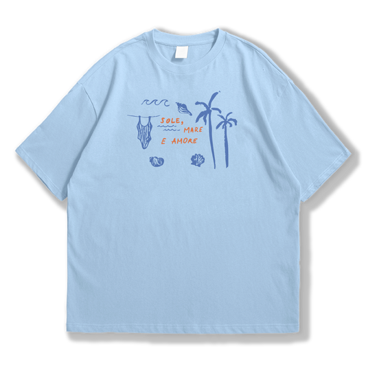 Camiseta Sole, Mare e Amore