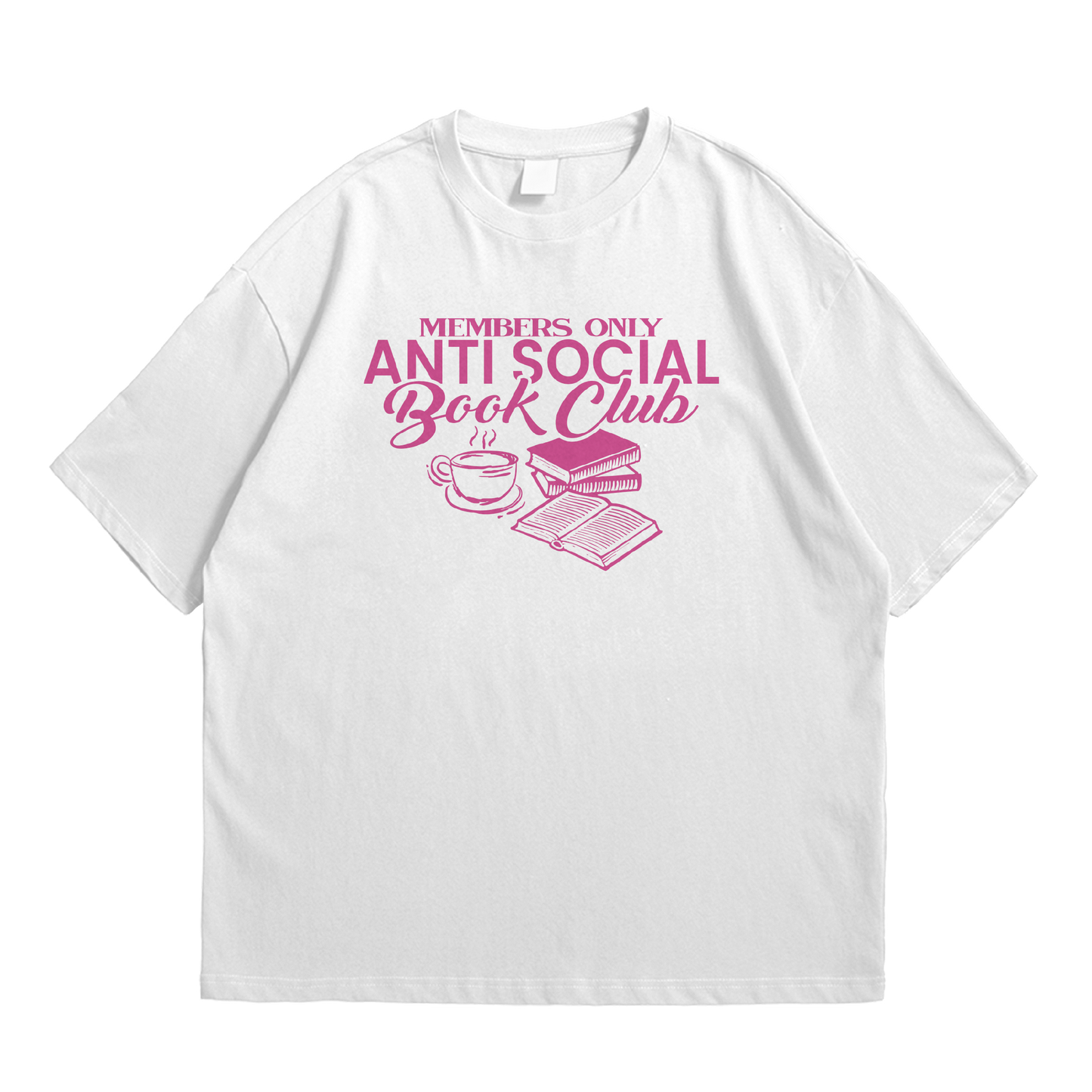 Camiseta Anti Social Book Club