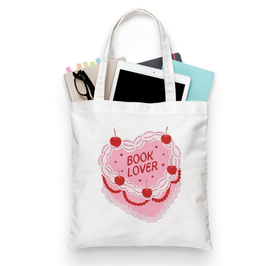 Tote Bag Book Lover Cake