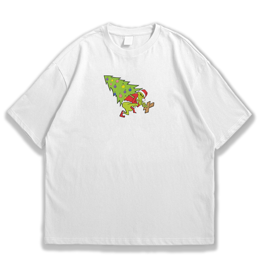 Camiseta Grinch Robando Arbolito