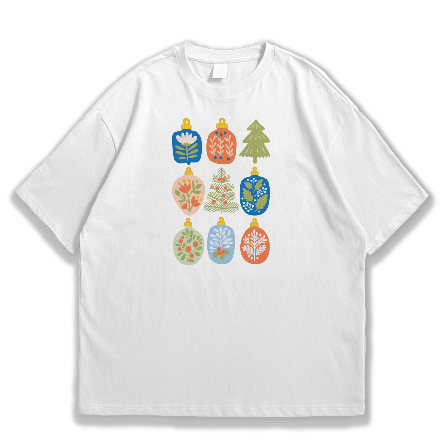 Camiseta Esferas Navideñas