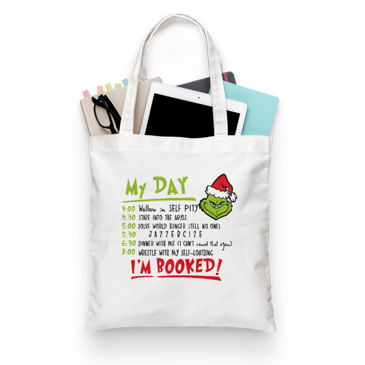 Tote Bag Grinch Agenda