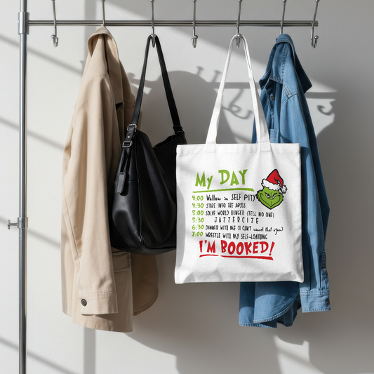 Tote Bag Grinch Agenda