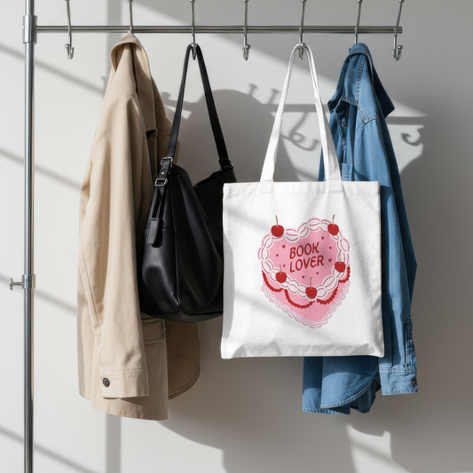 Tote Bag Book Lover Cake