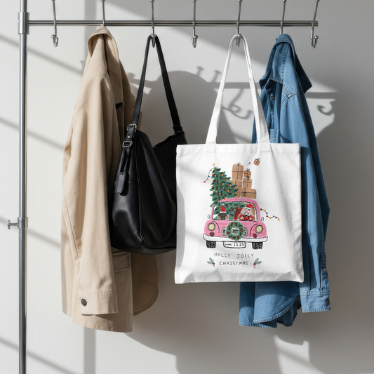 Tote Bag Holly Jolly