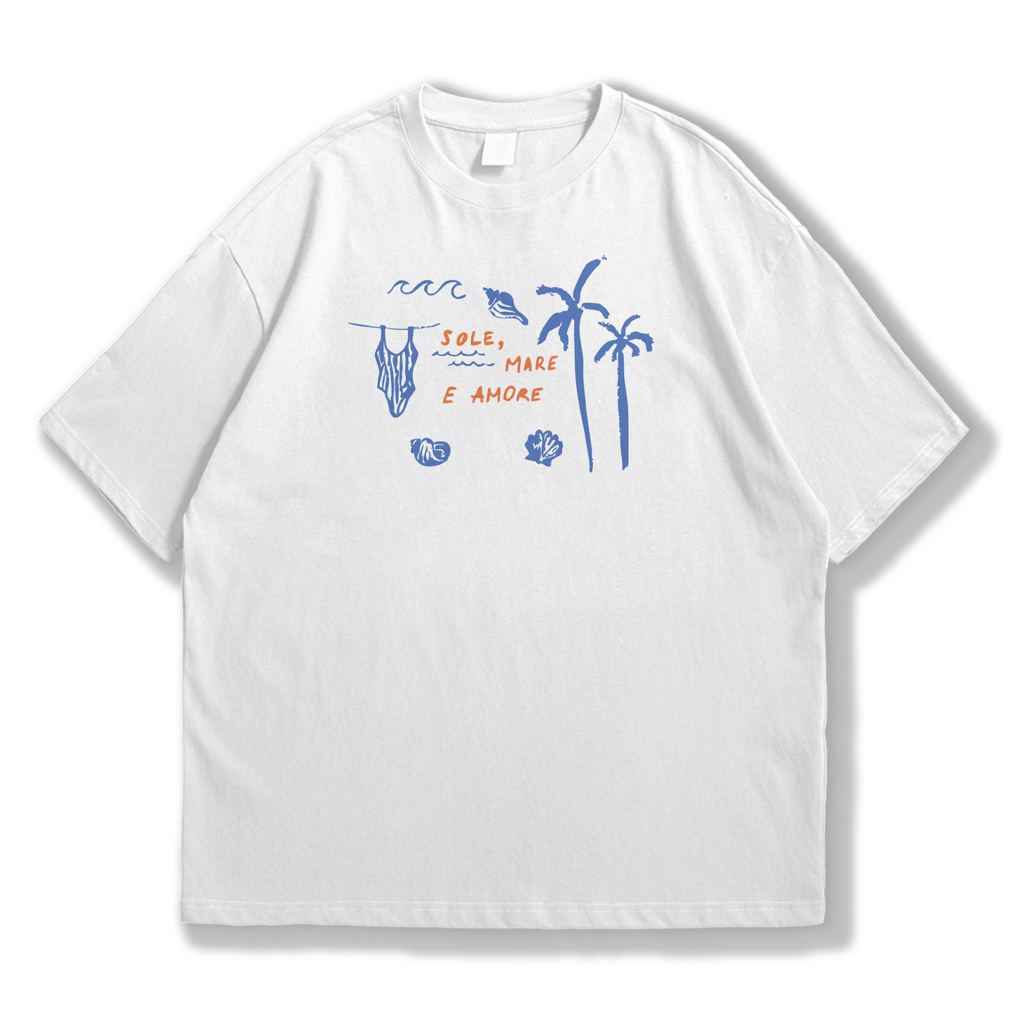 Camiseta Sole, Mare e Amore