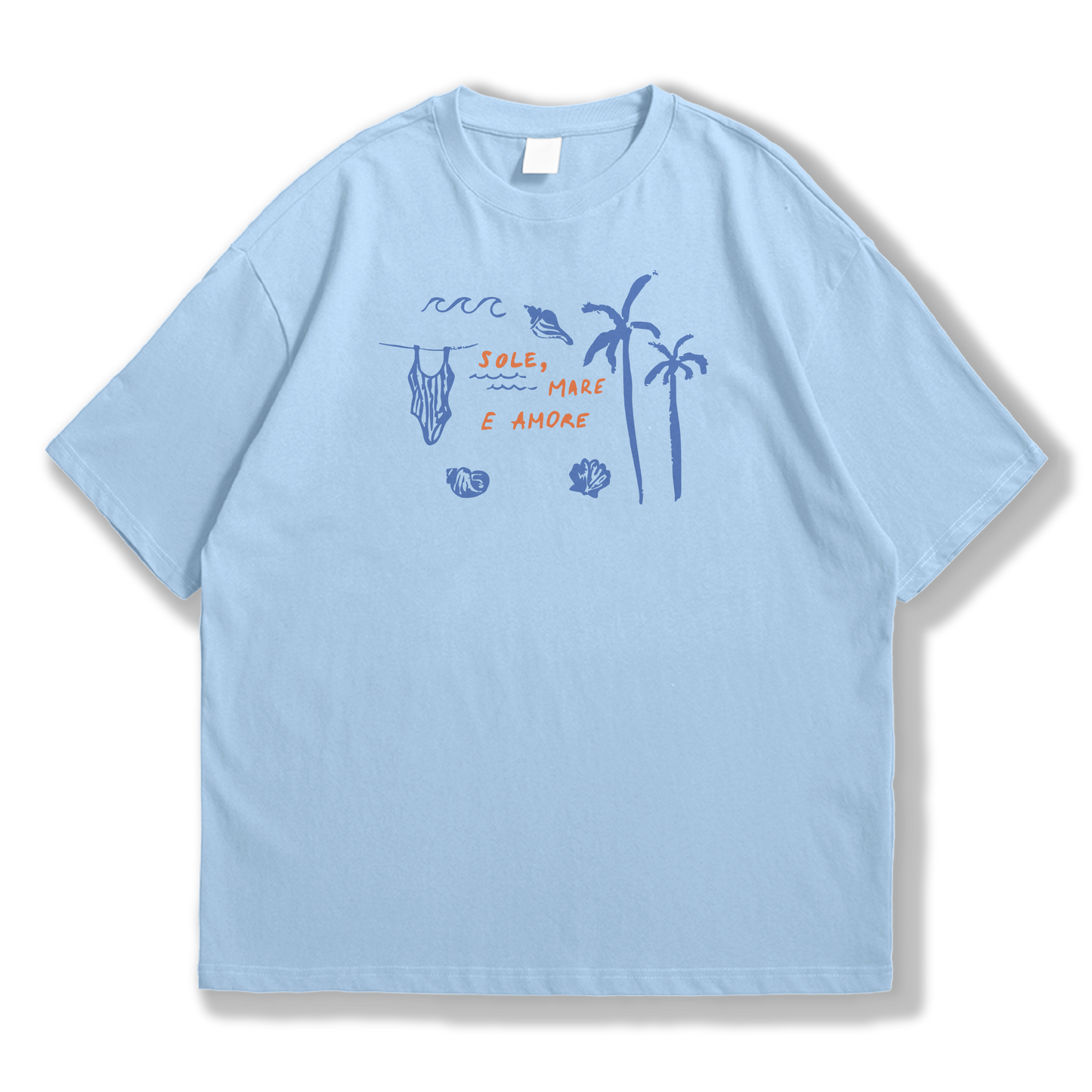 Camiseta Sole, Mare e Amore