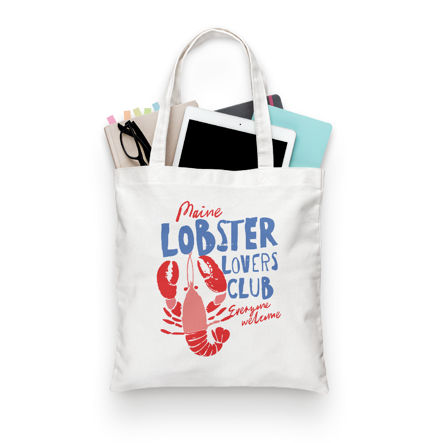 Tote Bag Lobster Lover Club