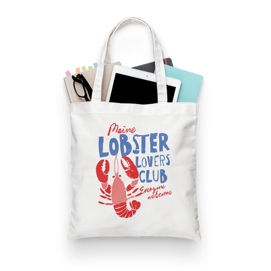 Tote Bag Lobster Lover Club