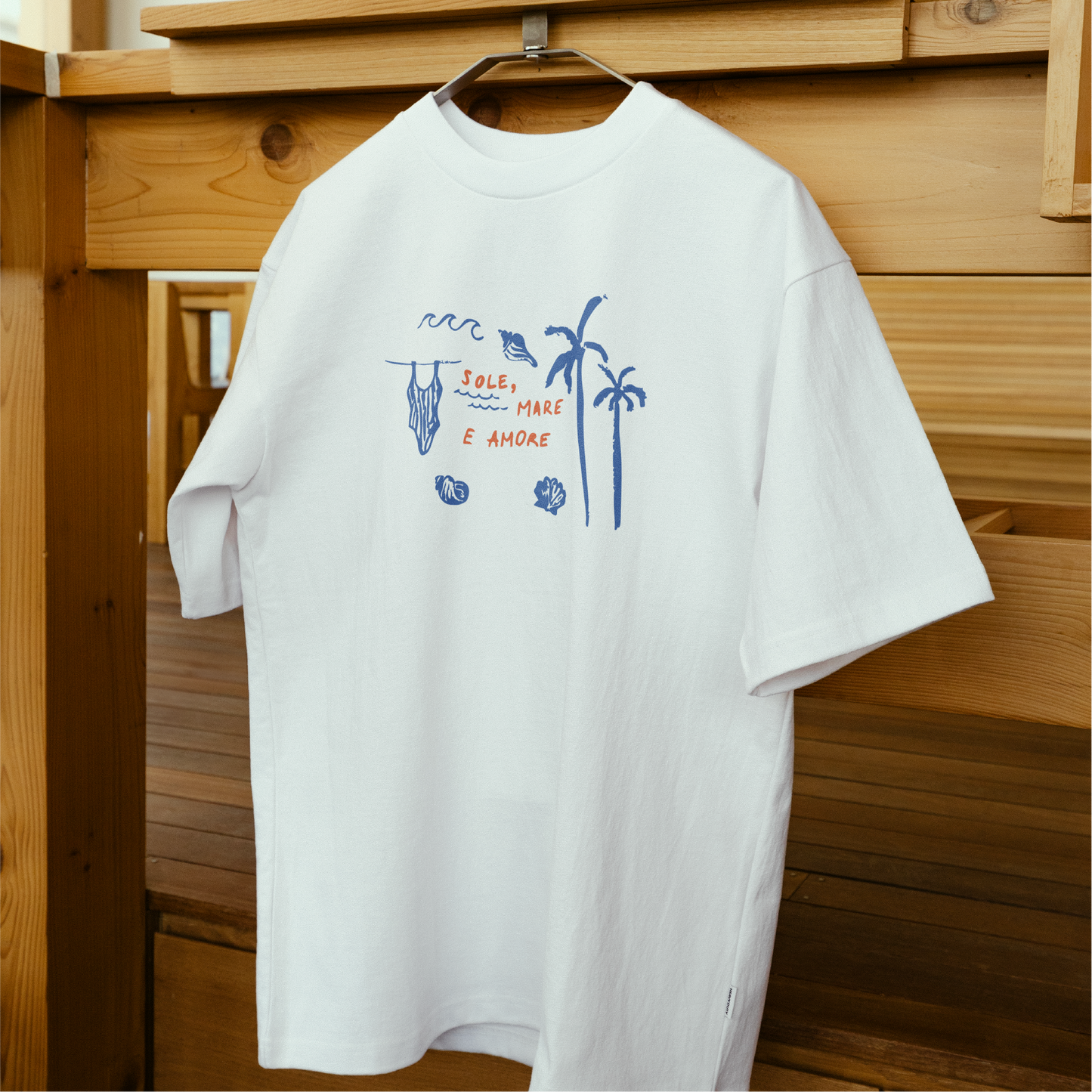 Camiseta Sole, Mare e Amore